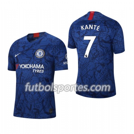 Camisetas Chelsea Kante 7 Primera Equipacion 2019/2020